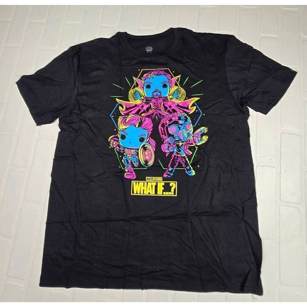 Funko Pop Marvel What If Tee Shirt Medium